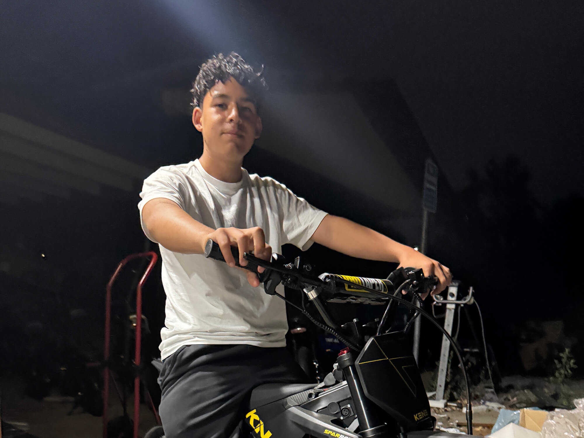 KENE KN80 Pro: 49 MPH Electric Dirt Bike for Adults & Trail Riding