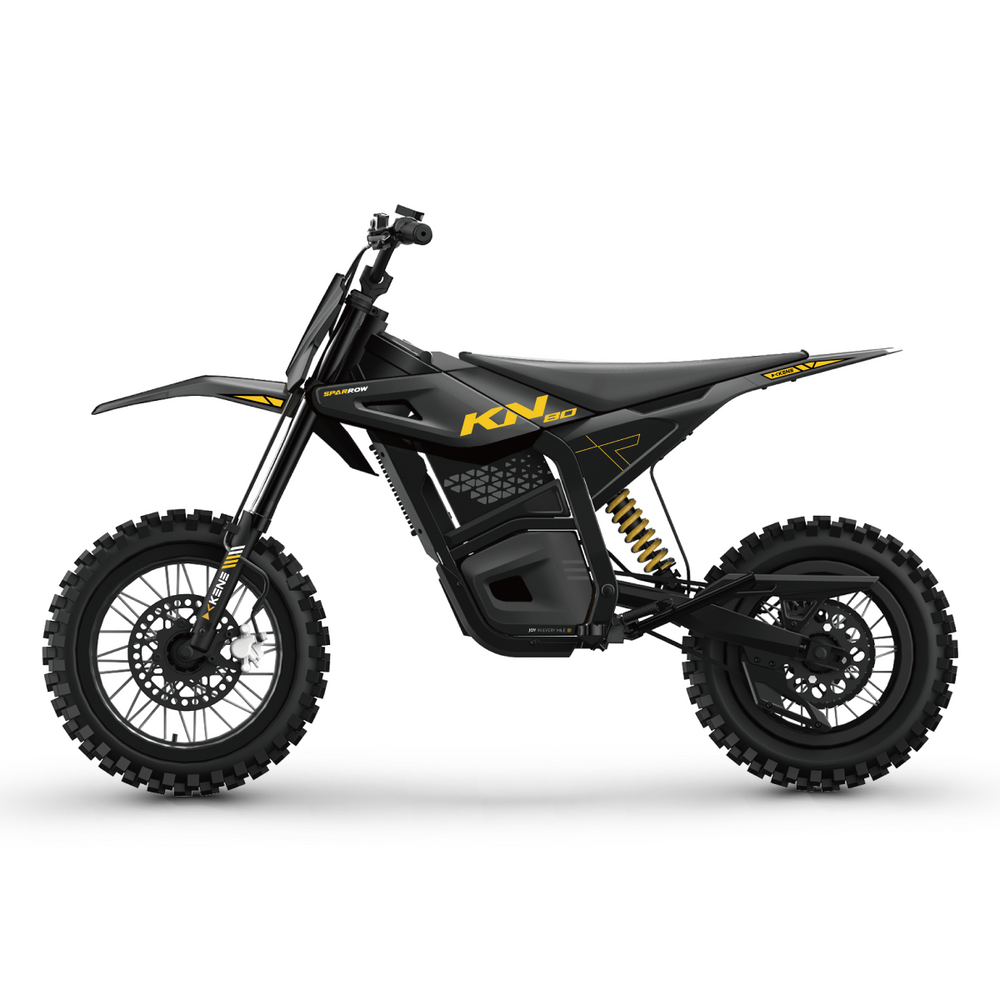 44mph KENEbike KN80 Pro Sparrow Electric Dirt Bike | 4000W Power, 44MPH